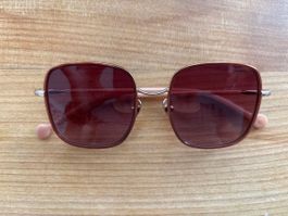 Sonnenbrille der Marke Nathalie Blanc aus Paris in Roségold