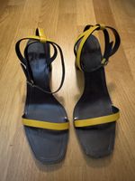 Saint Laurent Sandals Leather Yellow Size 41 Used
