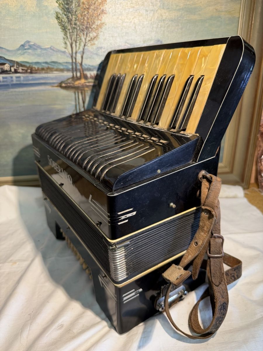 Strumenti musicali: Akkordeon SOVERANO 32 Bässe Antik  – Usato da dietikon venduto da fernando011 3