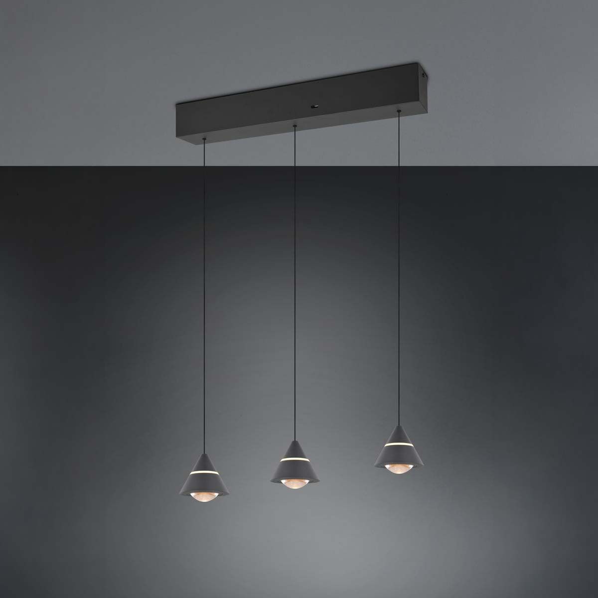 Lampadari & plafoniere: LED Pendelleuchte, CCT, 55 cm x 10 cm – Nuovo (secondo la descrizione) da Kreuzlingen venduto da Smart-Light