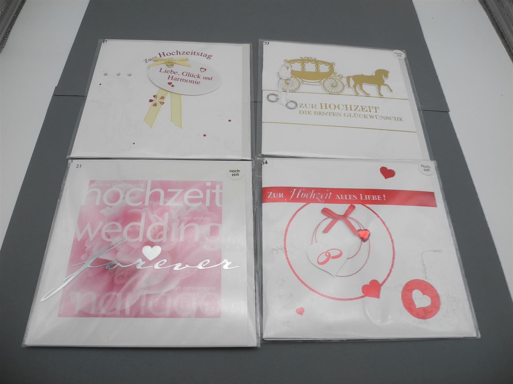 Cartoline: 4 Hochzeitskarten, Nr. 30b – Nuovo e nell'imballaggio originale da Kottwil venduto da Crazyrolf 3