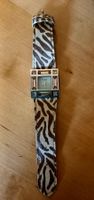 Armband Uhr Zebra Braun