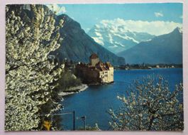Château de Chillon et Dents du Midi