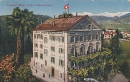 TI - Lugano-Hotel Erika-Schweizerhof 1923