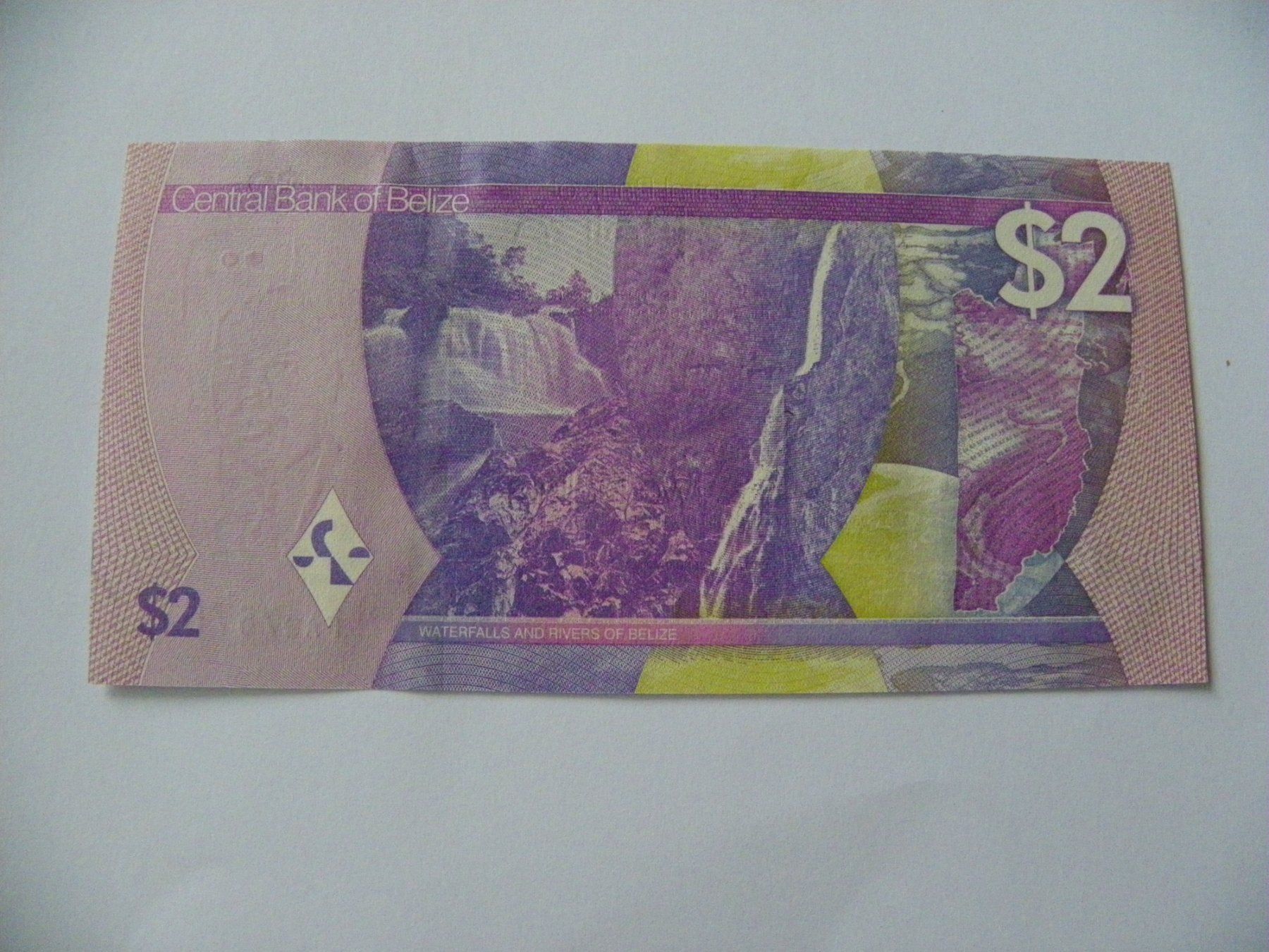 Banknoten: Belize 2 Dollars 2025, Bankfrisch – Neu (gemäss Beschreibung) aus Untersiggenthal von Gas61 1