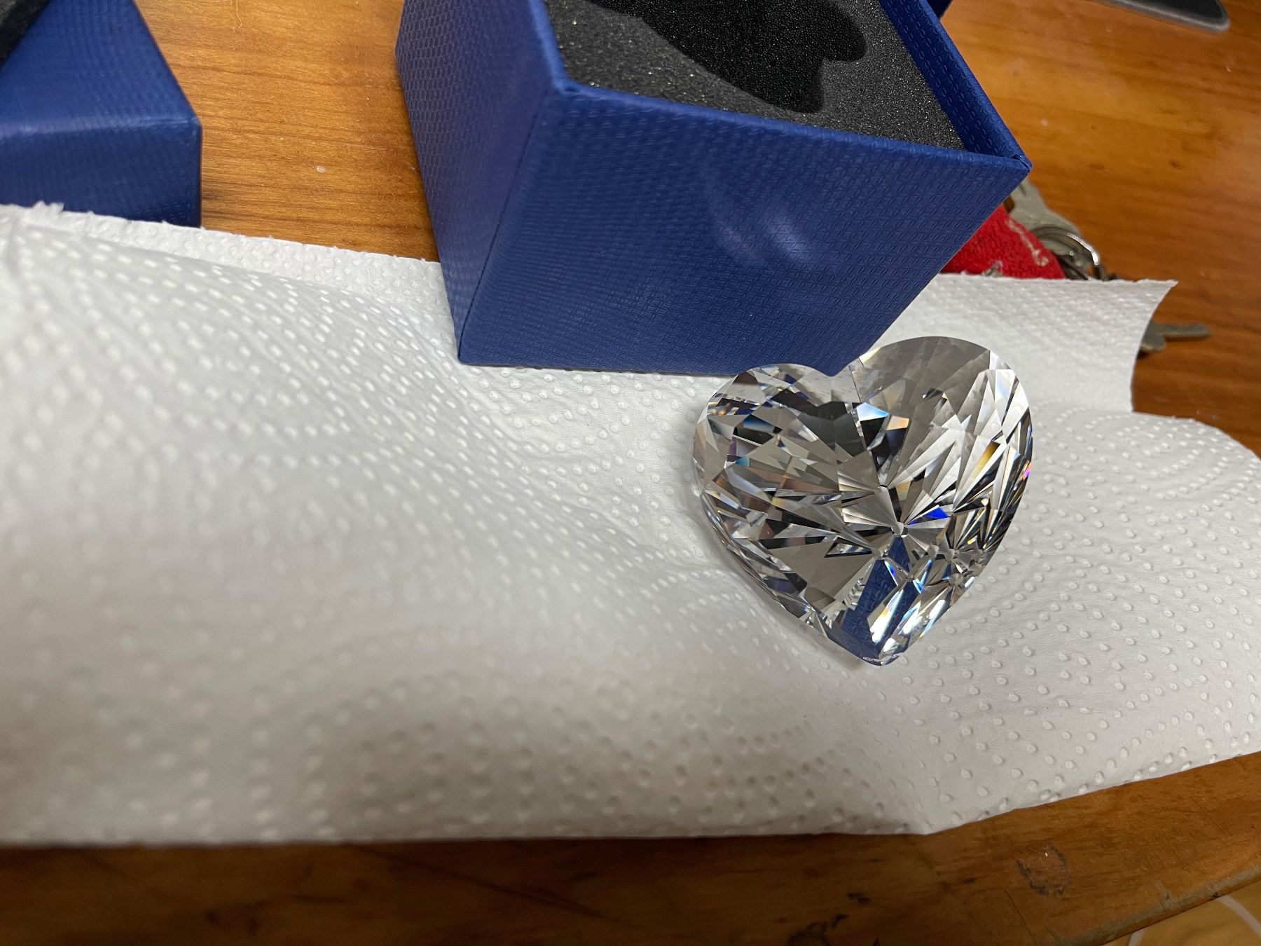 Swarovski Tutte le decorazioni: Swarovski Brillantes Herz ( 6.5cm x 5cm x 5cm ) – Nuovo e nell'imballaggio originale da Weinfelden venduto da ice_heart_xx