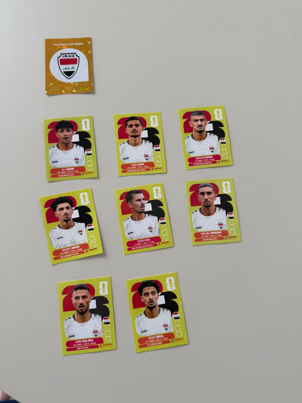 Panini Cartes à collectionner: PANINI 9 IRQ Sticker – D'occasion à Zumikon par and_8tjc