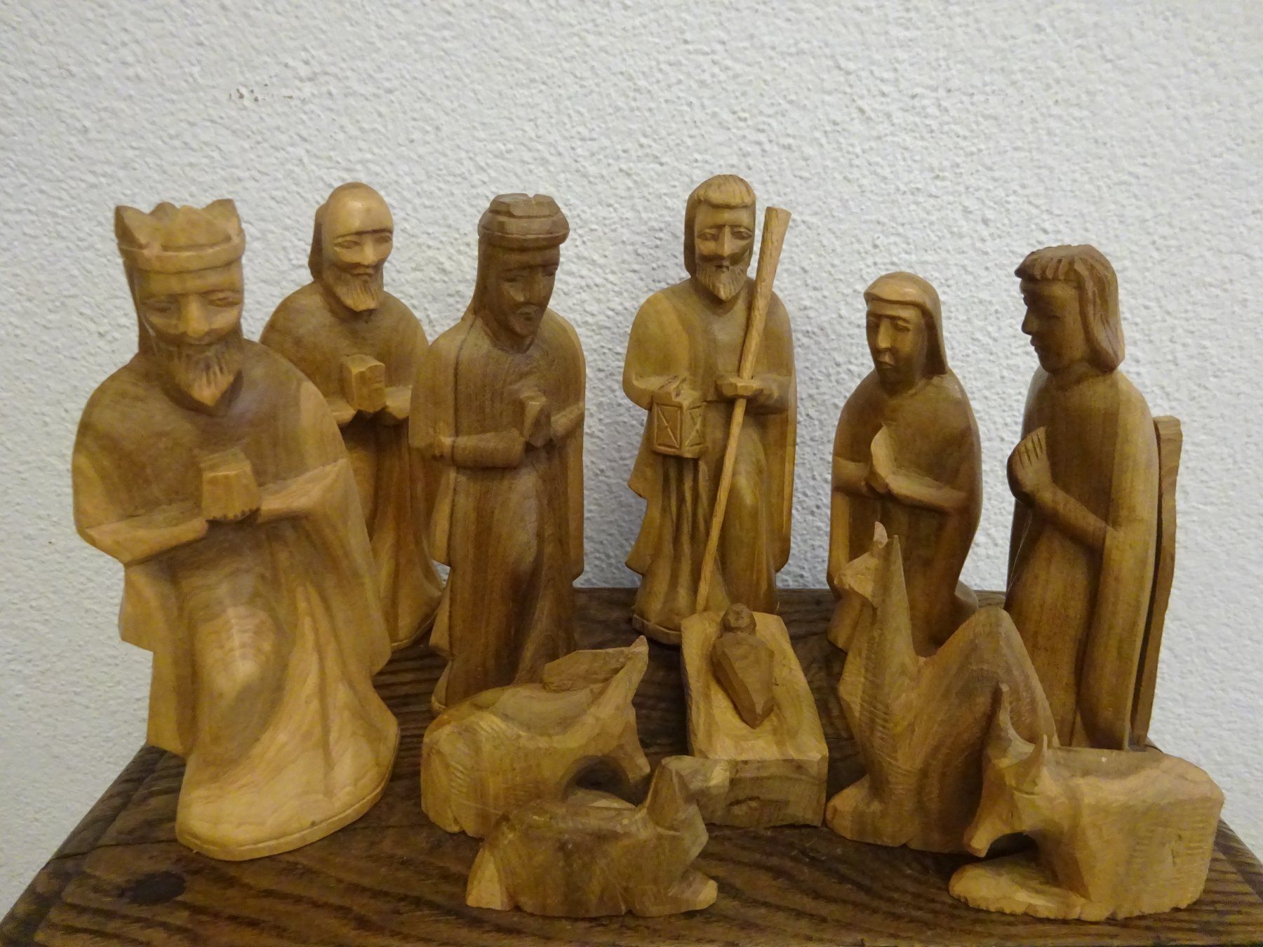 Sculture & Statue: Palästina Krippe / Holz, vollständig – Usato da Esslingen venduto da eintagammeer 2