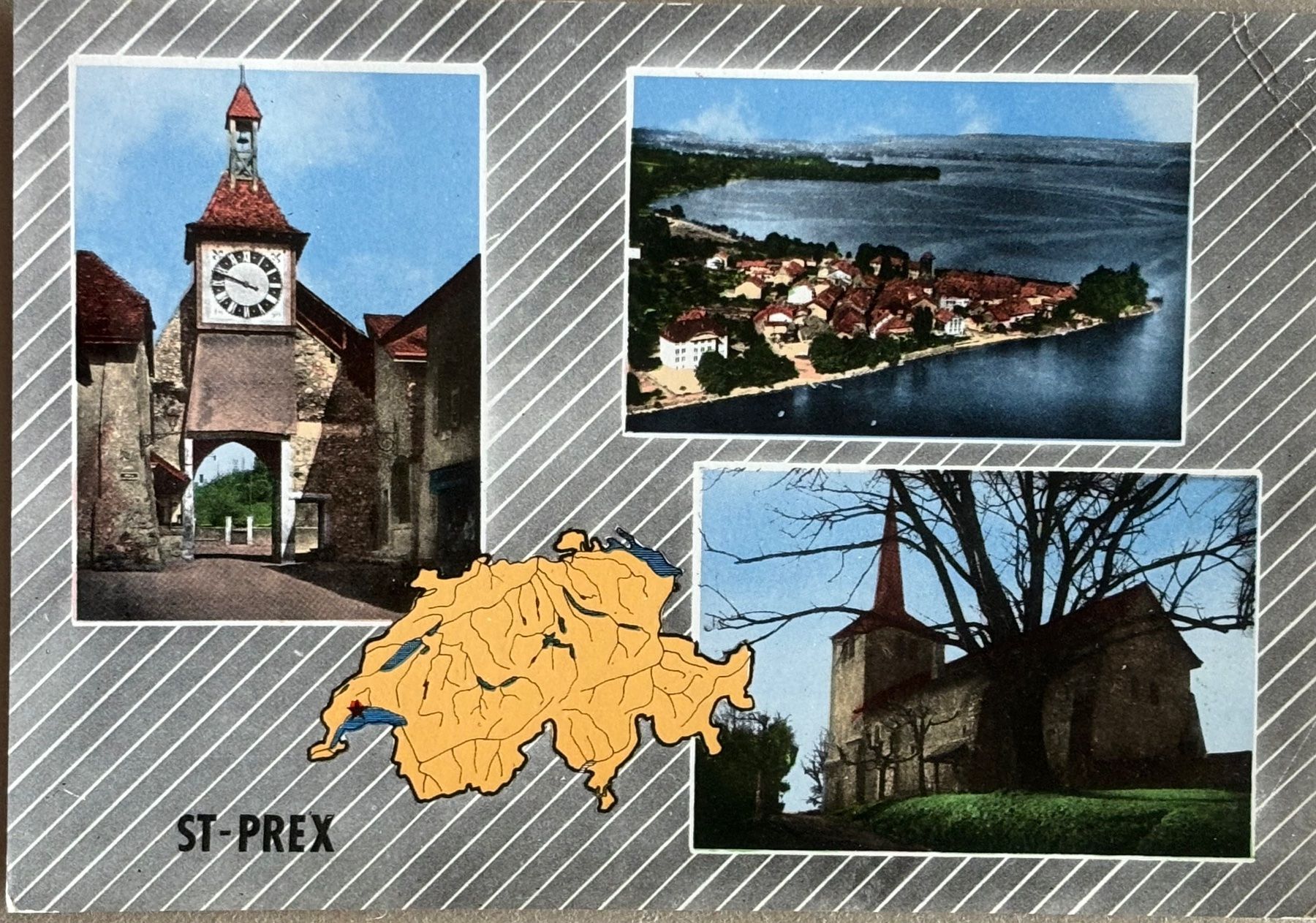 Cartoline postali: Saint-Prex, 1971 – Usato da Frauenfeld venduto da Merk52