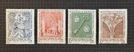 Luxemburg 1966 300 J. Notre-Dame MNH postfrisch (4 Stk.)