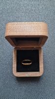 Ring chromstahl, goldfarbend Grösse 54