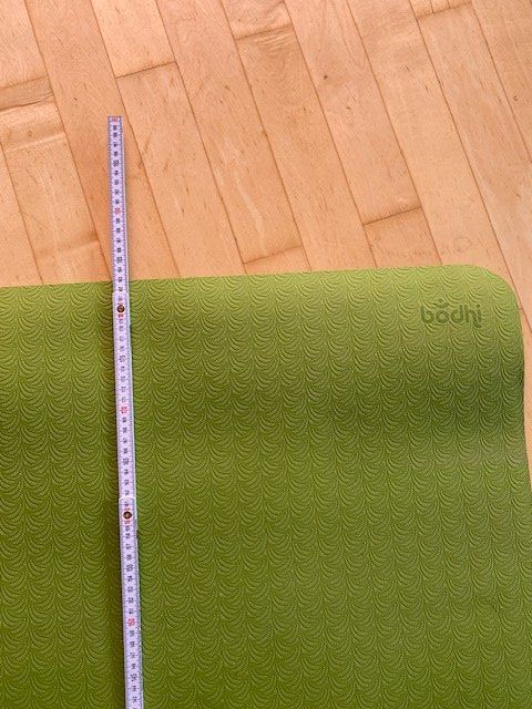 Tappetini fitness: Yogamatte Kiwifarbig, 183x60 – Usato da Edlibach venduto da Arnoldotto