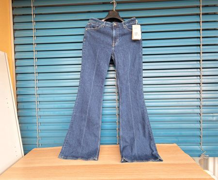 Jean Flare Femme H&M Neuf Étiquette Taille 38, Coton