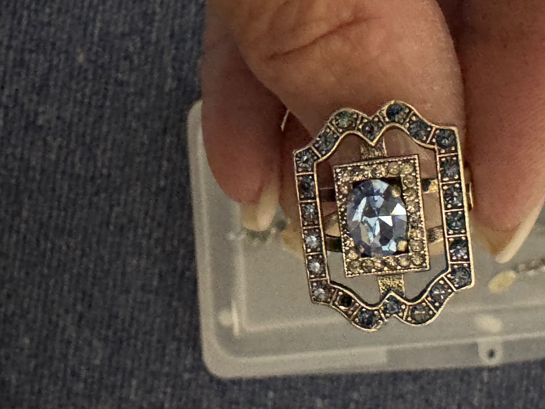Catenine: DUO HALSKETTE MIT RING,VERSPIELT – Usato da Meggen venduto da Meggeni 9