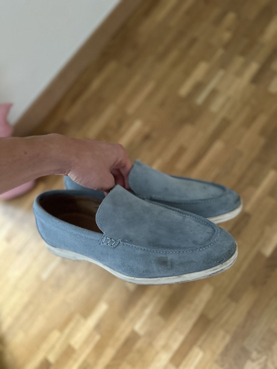 Herrenschuhe: Mocassin bleu ciel – Gebraucht aus Genève von isa_g5qj 1