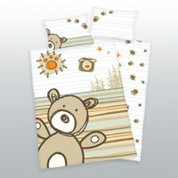 Kinder- / Babybettwäsche 100x135 Bär