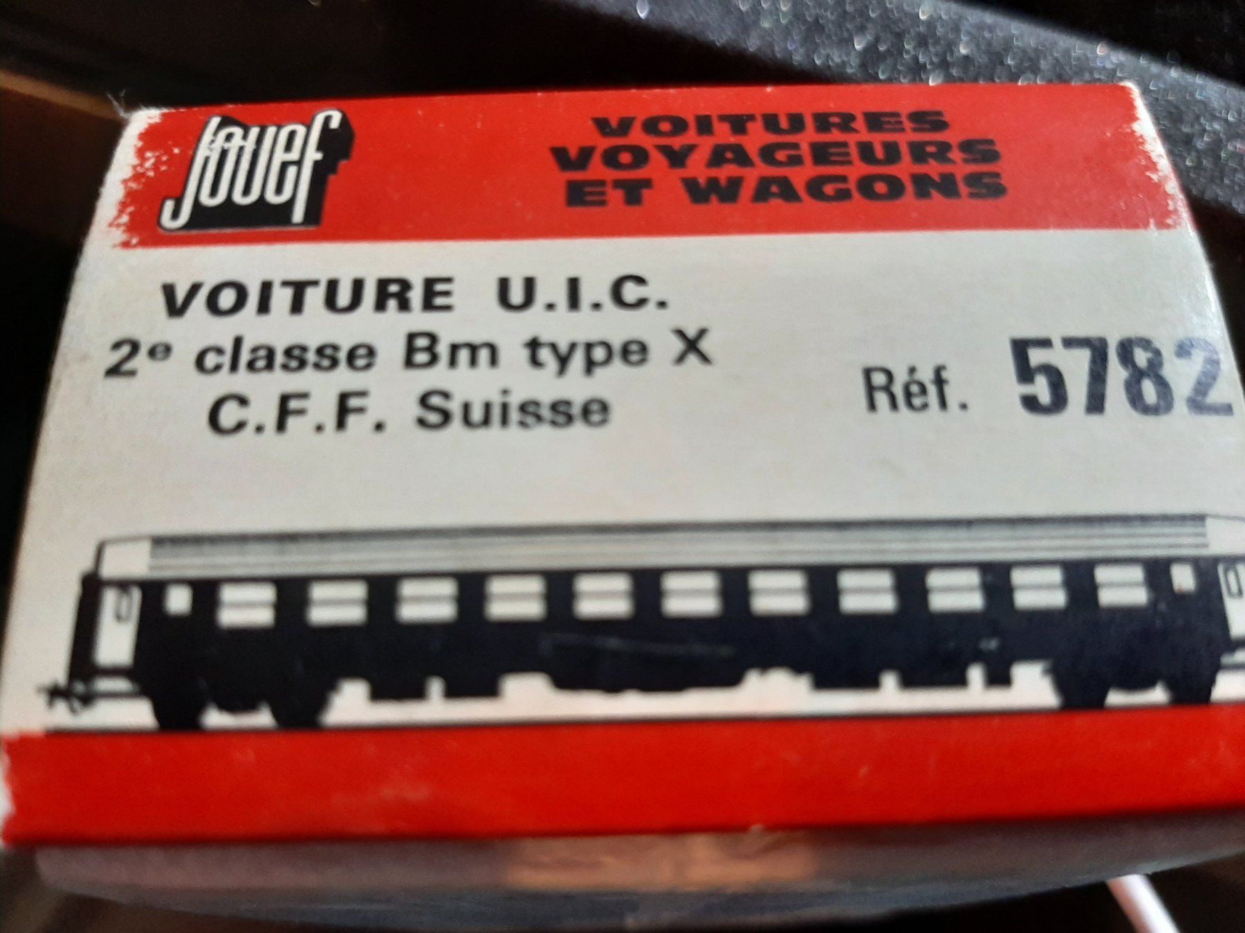 Jouef Modelleisenbahnen: JOUEF 5782 SBB/ CFF 2 CL – Gebraucht aus Avully von RIVALIS 6