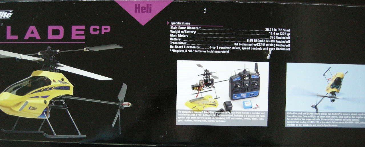 Blade Modellismo RC: RC Model Hubschrauber E-flite Blade CP, gebraucht – Usato da Dietikon venduto da Klopfer05 3