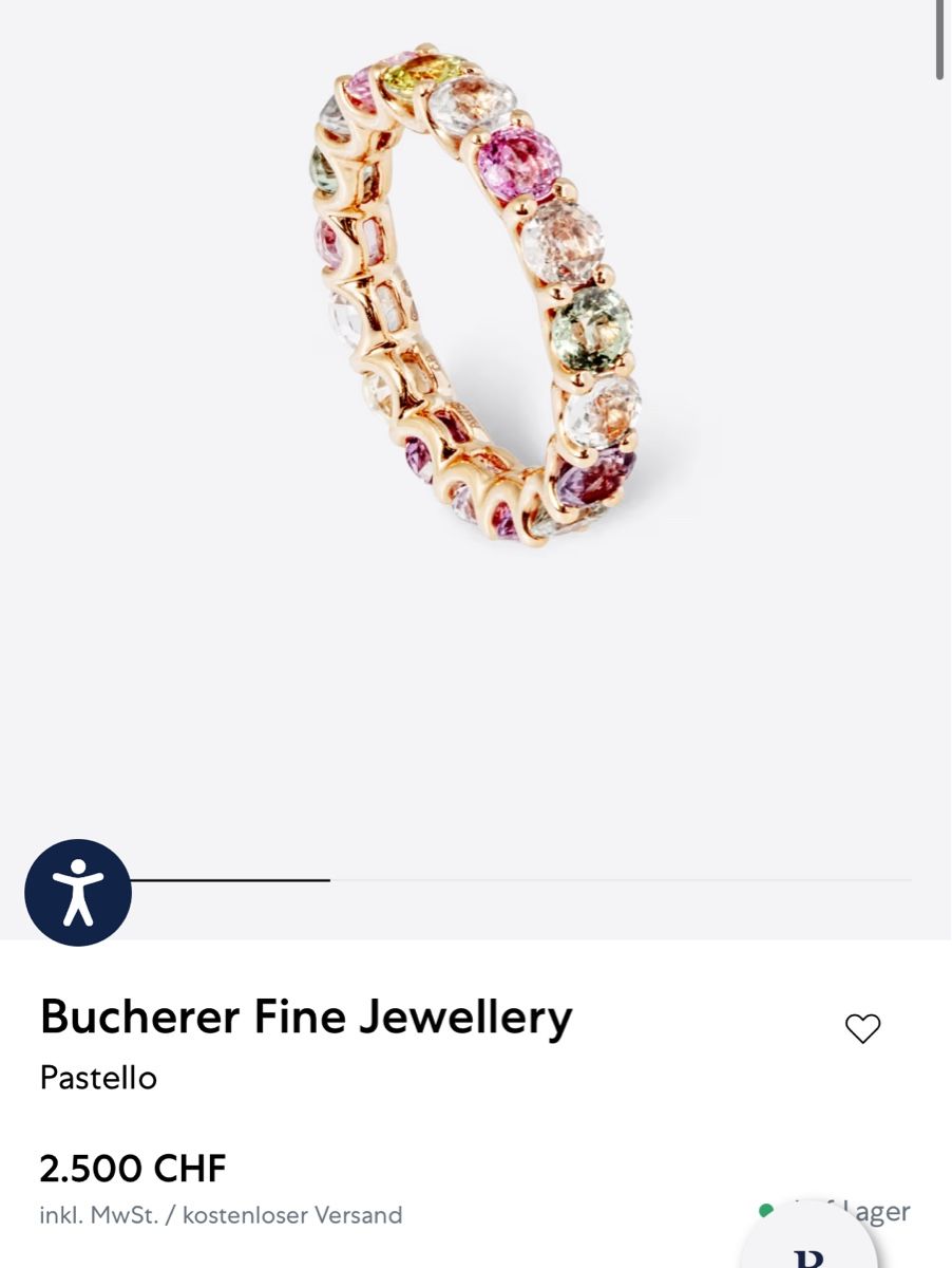 Bucherer Ringe: Bucherer Pastello Gr 55 – Gebraucht aus Savigny von linda2402 5