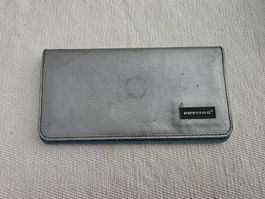 Freitag Handy-/Kreditkartenetui silber/türkis