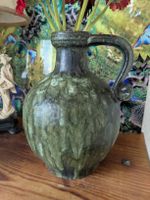 Vintage Ruscha Krugvase, Grün, Fat Lava gross
