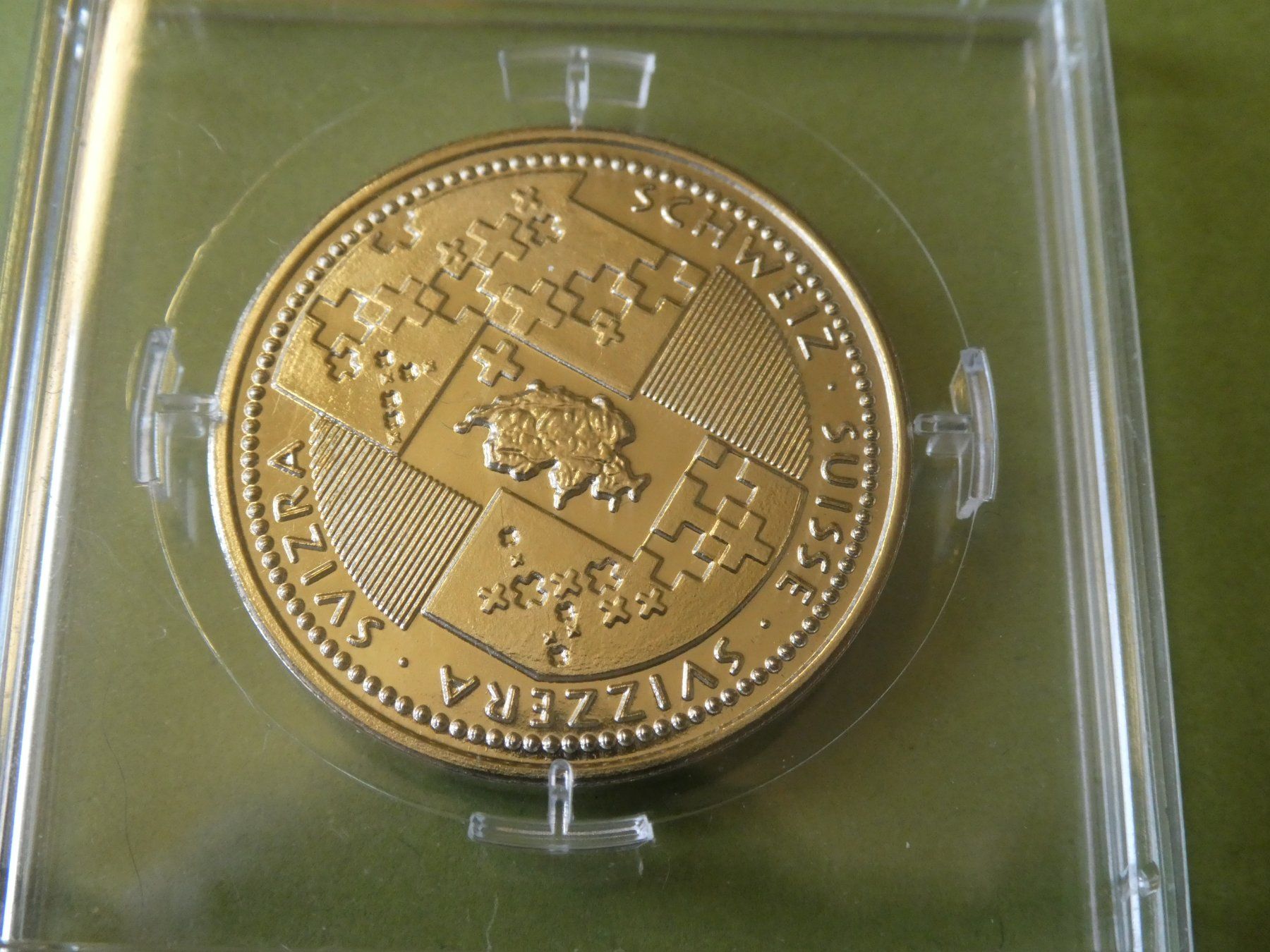 Medaillen: Medaille 30 mm, Stanserhorn-Bahn – Gebraucht aus Hinterforst von Rohusri 1
