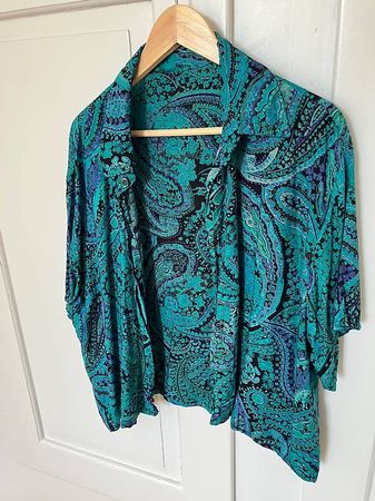 Vintage Hemd mit Paisleymuster