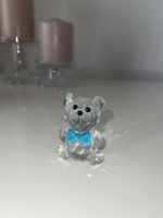 Süsser Kristallbär mit blauer Fliege 💎 neu