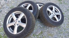 Felgen mit Winterpneu für VW Sharan