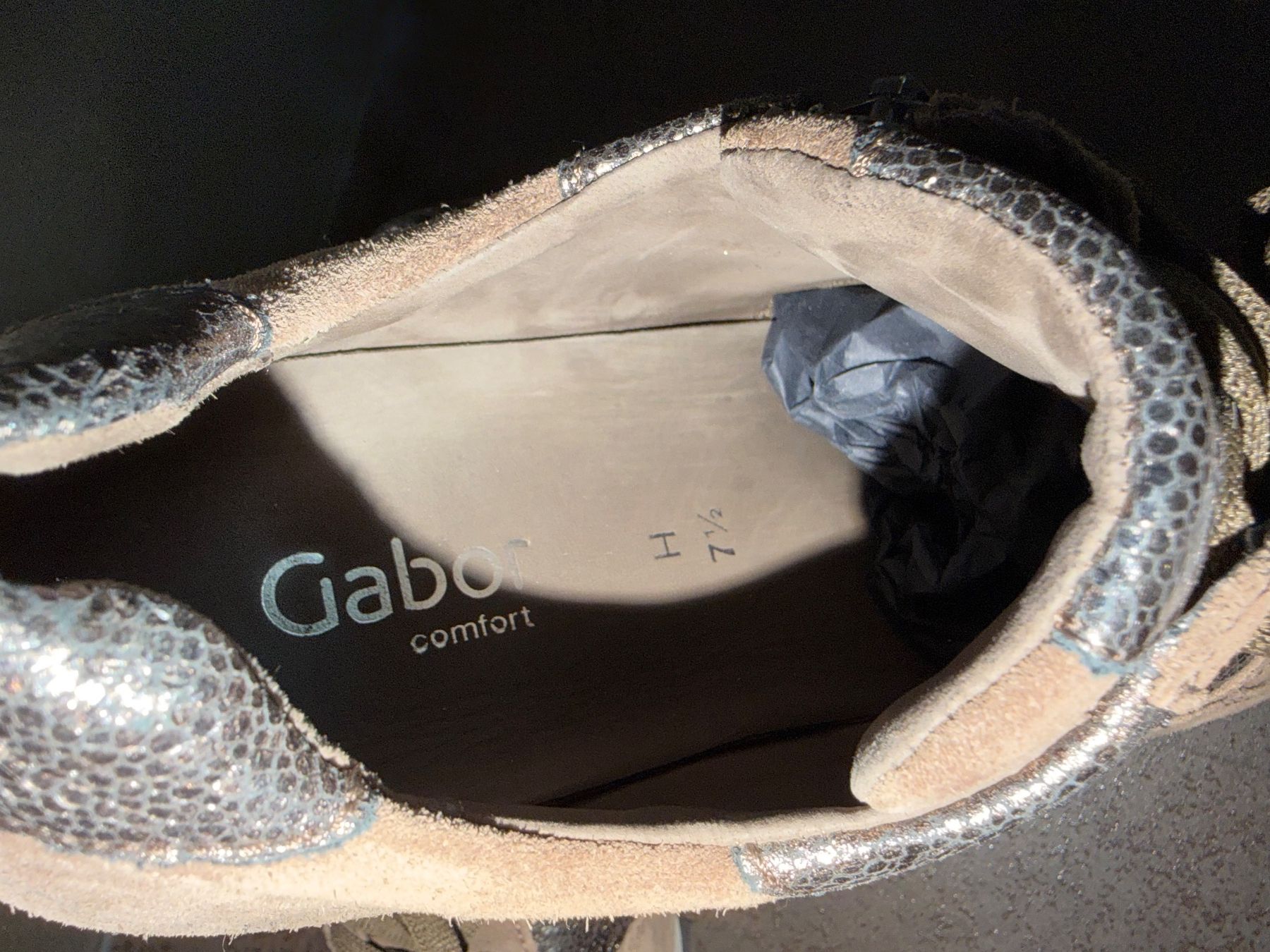 Gabor Scarpe da donna: Leder Sneakers GABOR 7,5 – Nuovo (secondo la descrizione) da Dornach venduto da samuti 2