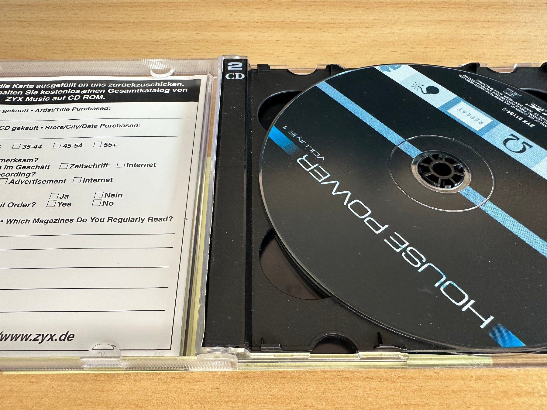 CD: Various – House Power Volume 1 - 2 CD – Usato da Rikon im Tösstal venduto da Alpenmutz 2