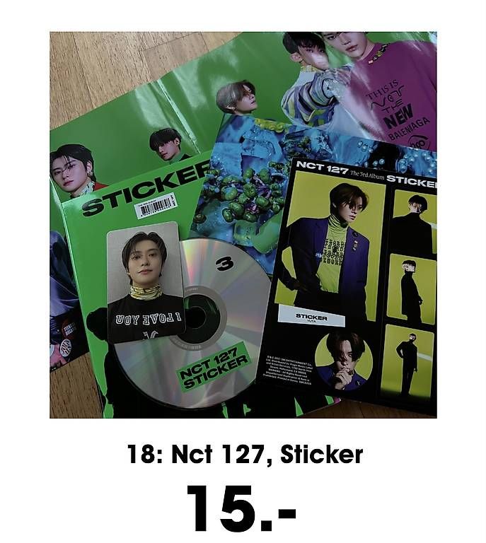 CD: NCT127 Sticker Album – Usato da Rüfenacht BE venduto da lis_rc6n