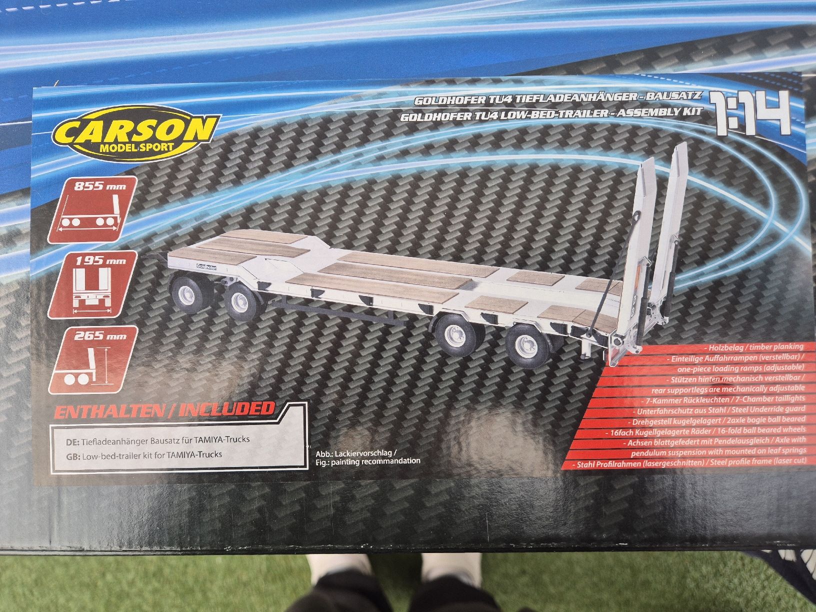 Kit di modellismo & Modellini statici: Goldhofer – Nuovo e nell'imballaggio originale da Ammerzwil BE venduto da Truckdoc