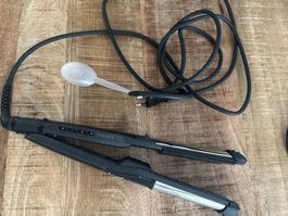 BaByliss Glätteisen dampf Funktion gebraucht mit ZubehöR