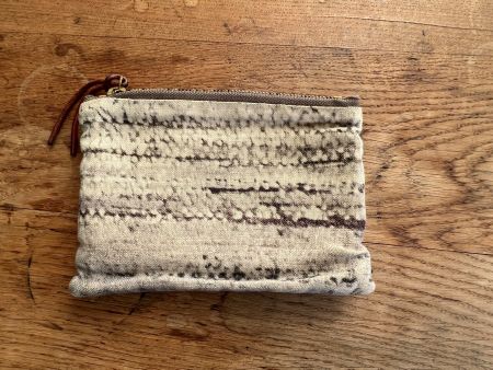 LELIGNE Pochette Leder/Stoff