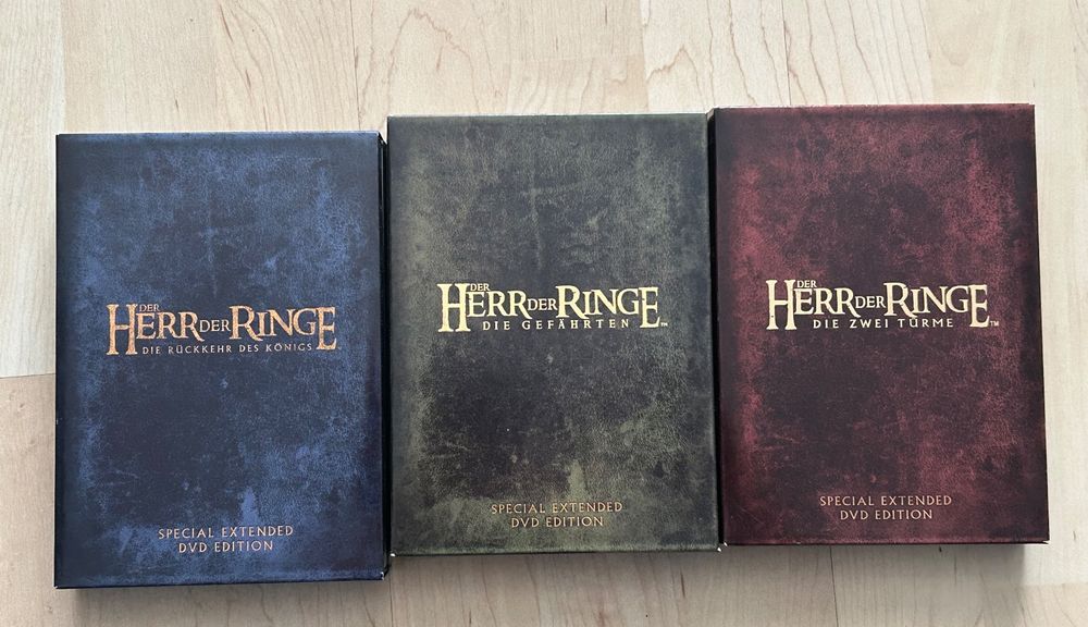 3 Der Herr der Ringe Special Extended DVD Edition Kaufen auf Ricardo