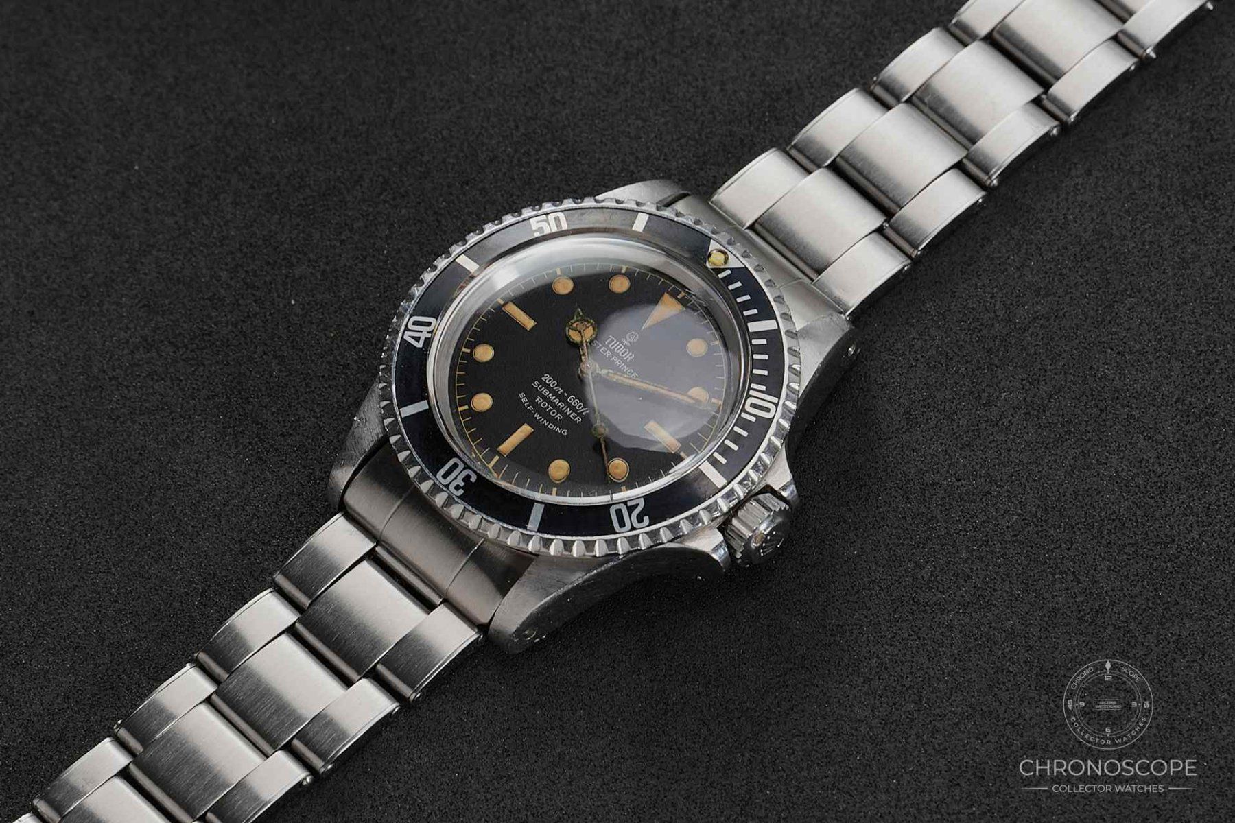 Tudor Orologi: Tudor Submariner Reference 7928 small rose silver chapter – Usato da Luzern venduto da ChronoScope6004 4