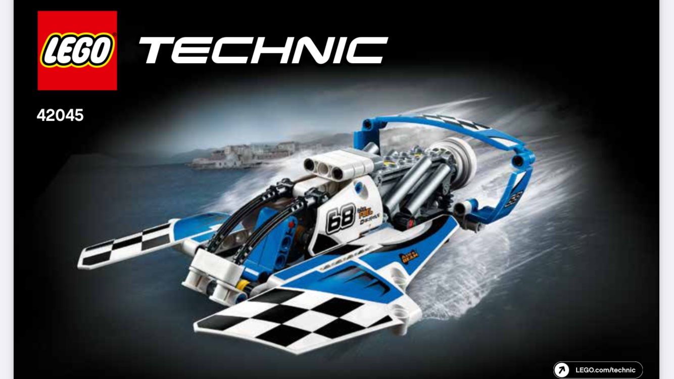 Lego Kit di costruzioni: Lego Technic RENNGLEITBOOT (fehlen Teile) ab CHF 1.- – Usato da Siegershausen venduto da Bubsi83 1