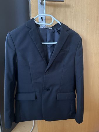 Blazer noir H&M, T. 152/14 ans, excellent état, fête d'été!