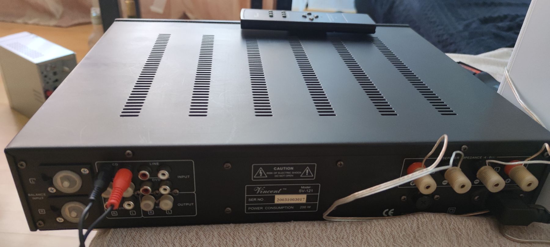 Vincent Amplificatori: Vincent sv 121 – Usato da Meggen venduto da Malecifent 6