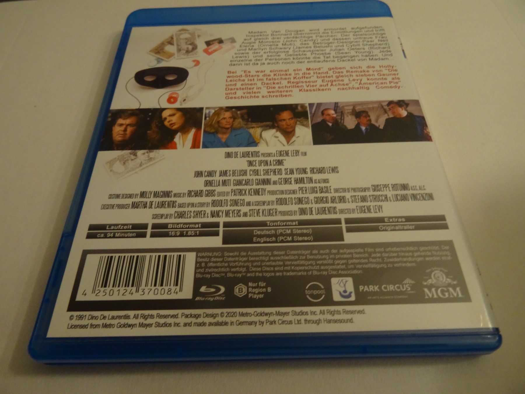 Tutti i DVDs: Blu-ray Film Es war einmal ein Mord – Usato da Olten venduto da Disc-Verkauf 2