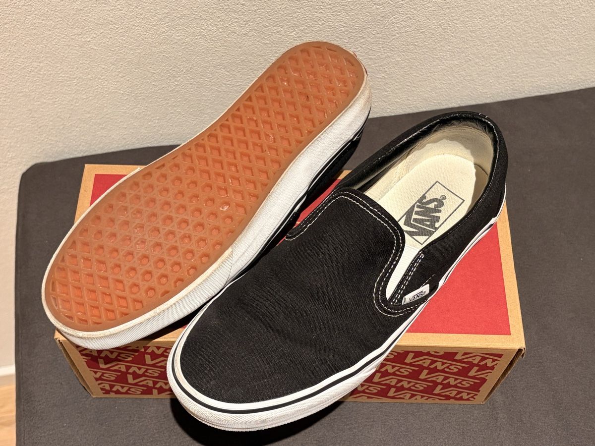 Vans Herrenschuhe: Vans Slip-On Schuhe Schwarz Grösse 40.5 – Gebraucht aus Brütten von _cloouds_ 1