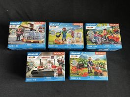 PLAYMOBIL MANIA MIGROS VOLLES SET (5.Stk.) SET 2