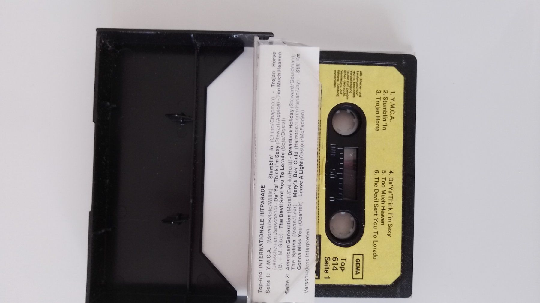 Cassettes audio: Internationale Hitparade – D'occasion à Marbach LU par por-295 1