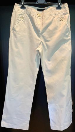 Hosen weiss von HALLHUBER/Neu