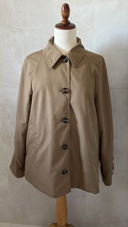 Jacke/Kurzmantel von H&M in dunklem Camelton