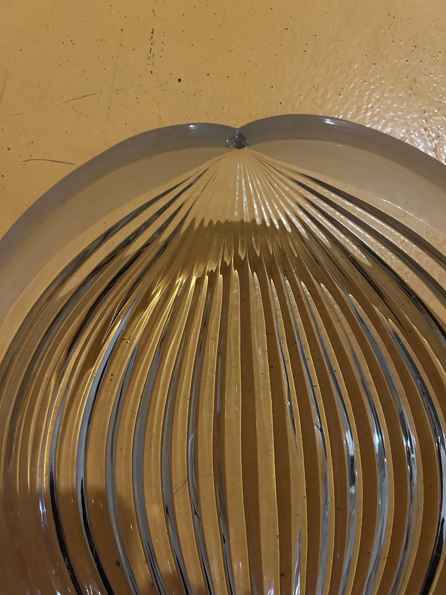 Ciotole: A Big Elegant Crystal Glass Bowl – Usato da Genève venduto da Noemie.wrmsi 2