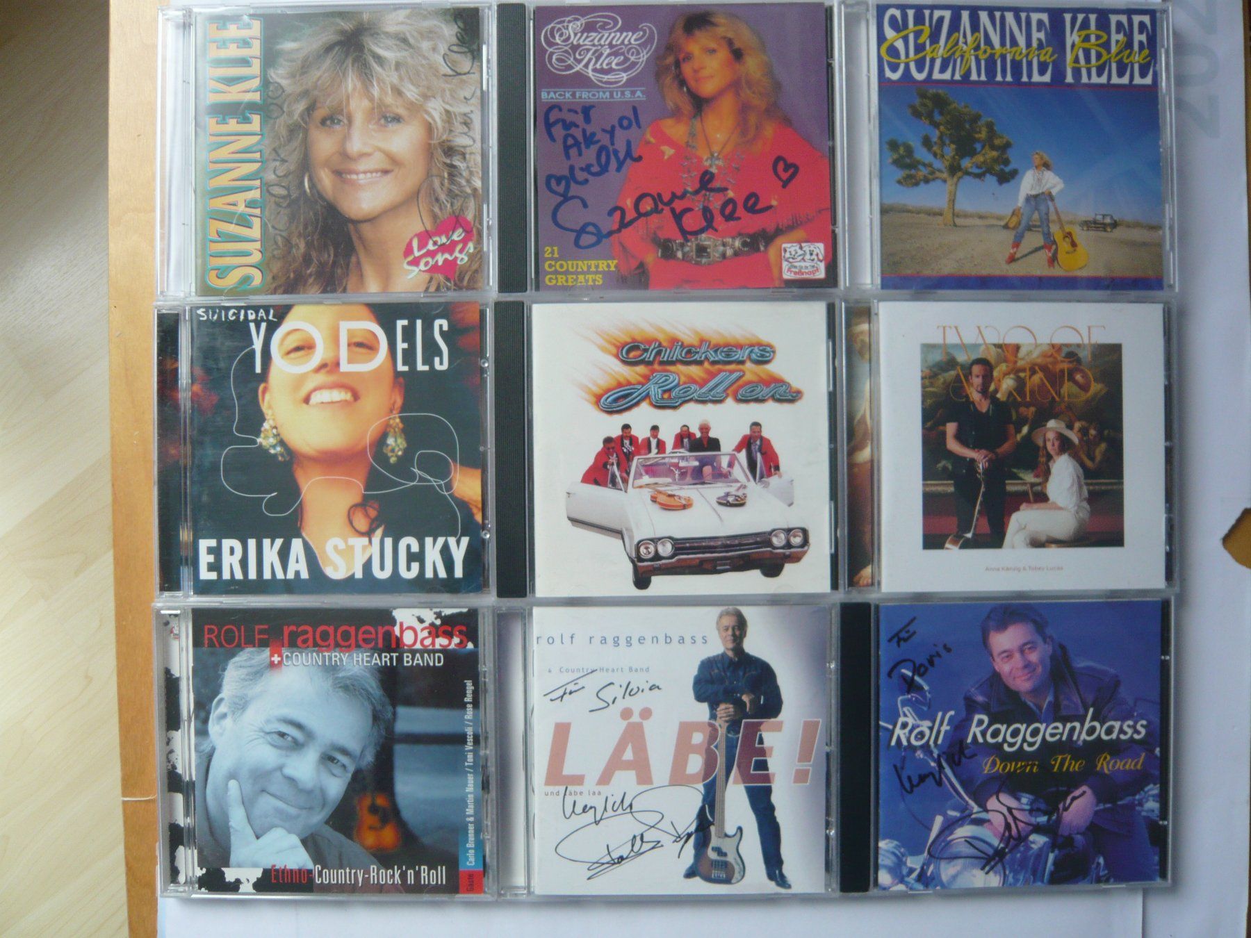 CD: 9 CD Sammlung Schweizer Country – Usato da Winterthur venduto da Cajun