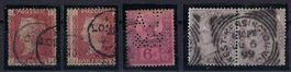 Grossbritannien ca. 1850/81Gute und saubere Werte gest.