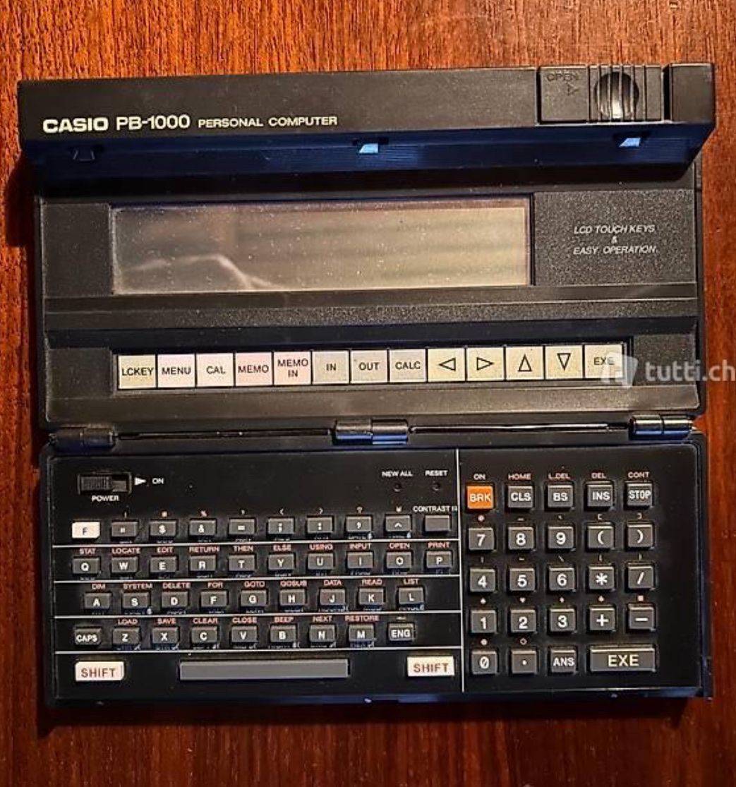 PC: PC Casio PB-1000 – Usato da Grabs venduto da Soswald1